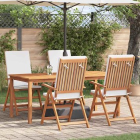 Silla de Jardín 4 pcs Marrón y 57 x 71.5 x 104 cm en Sillas de jardín | Comprar online en Foru.es