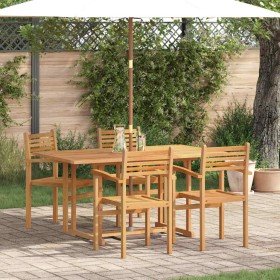 Conjunto de Comedor de Jardín 5 pcs Natural en Conjuntos de jardín | Comprar online en Foru.es