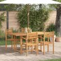 Conjunto de Comedor de Jardín 5 pcs Natural en Conjuntos de jardín | Comprar online en Foru.es