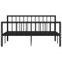 Estructura de cama de metal negro 160x200 cm de vidaXL, Camas y somieres - Ref: Foro24-284572, Precio: 142,49 €, Descuento: %