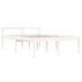 Cama para personas mayores madera maciza de pino 135x190 cm de vidaXL, Camas y somieres - Ref: Foro24-810590, Precio: 130,39 ...