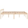 Cama para personas mayores madera maciza de pino 140x200 cm de vidaXL, Camas y somieres - Ref: Foro24-810614, Precio: 116,75 ...