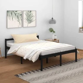 Cama para personas mayores madera maciza de pino 150x200 cm de vidaXL, Camas y somieres - Ref: Foro24-810623, Precio: 115,10 ...