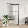 Puerta corredera con herrajes negro 102x205 cm ESG vidrio en Puertas | Comprar online en Foru.es