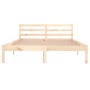 Estructura de cama madera maciza de pino 140x200 cm de vidaXL, Camas y somieres - Ref: Foro24-810430, Precio: 88,80 €, Descue...