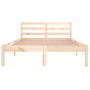 Estructura de cama madera maciza de pino 120x200 cm de vidaXL, Camas y somieres - Ref: Foro24-810425, Precio: 83,37 €, Descue...