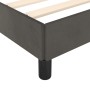 Estructura de cama con cabecero terciopelo gris oscuro 80x200cm de vidaXL, Camas y somieres - Ref: Foro24-347538, Precio: 93,...