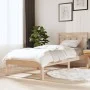 Estructura de cama madera maciza de pino 100x200 cm de vidaXL, Camas y somieres - Ref: Foro24-3100579, Precio: 87,47 €, Descu...