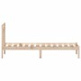 Estructura de cama madera maciza de pino 100x200 cm de vidaXL, Camas y somieres - Ref: Foro24-3100579, Precio: 88,57 €, Descu...
