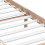 Estructura de cama doble pequeña de madera maciza 120x190 cm de vidaXL, Camas y somieres - Ref: Foro24-3100559, Precio: 112,2...