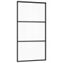 Puerta corredera con herrajes negro 102x205 cm ESG vidrio en Puertas | Comprar online en Foru.es