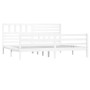 Estructura de cama madera maciza blanco 200x200 cm de vidaXL, Camas y somieres - Ref: Foro24-3101109, Precio: 179,20 €, Descu...