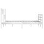Estructura de cama madera maciza blanco 200x200 cm de vidaXL, Camas y somieres - Ref: Foro24-3101109, Precio: 179,20 €, Descu...