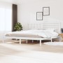 Estructura de cama madera maciza de pino blanca 200x200 cm de vidaXL, Camas y somieres - Ref: Foro24-3101044, Precio: 162,60 ...