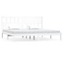 Estructura de cama madera maciza de pino blanca 200x200 cm de vidaXL, Camas y somieres - Ref: Foro24-3101044, Precio: 162,60 ...