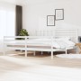 Estructura cama de madera maciza blanca super king 180x200 cm de vidaXL, Camas y somieres - Ref: Foro24-3101104, Precio: 176,...