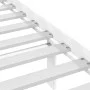 Estructura de cama de madera maciza blanco 150x200 cm de vidaXL, Camas y somieres - Ref: Foro24-3101094, Precio: 155,49 €, De...
