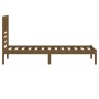 Estructura de cama madera maciza pino marrón miel 100x200 cm de vidaXL, Camas y somieres - Ref: Foro24-3101016, Precio: 108,5...