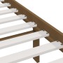 Estructura de cama madera maciza pino marrón miel 100x200 cm de vidaXL, Camas y somieres - Ref: Foro24-3101016, Precio: 108,5...