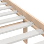 Estructura de cama de madera maciza 160x200 cm de vidaXL, Camas y somieres - Ref: Foro24-3101098, Precio: 151,90 €, Descuento: %
