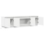 Mueble de TV con LED Blanco 180 x 38 x 49 cm en Muebles TV | Comprar online en Foru.es
