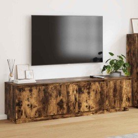 Gabinete de TV Roble ahumado 180 x 38 x 49 cm en Muebles TV | Comprar online en Foru.es