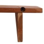 Estantes de pared 2 unidades madera maciza acacia 110x20x18 cm en Estanterías | Comprar online en Foru.es