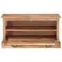 Banco zapatero madera de acacia maciza 85x40x45 cm en Bancos para recibidores y almacenamiento | Comprar online en Foru.es