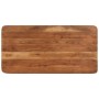 Mesa alta cocina madera acacia acabado miel 110x55x106 cm en Mesas de comedor | Comprar online en Foru.es