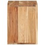 Taburete madera maciza de acacia 40x30x40 cm en Mesas auxiliares | Comprar online en Foru.es