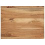 Taburete madera maciza de acacia 40x30x40 cm en Mesas auxiliares | Comprar online en Foru.es