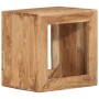 Taburete madera maciza de acacia 40x30x40 cm en Mesas auxiliares | Comprar online en Foru.es