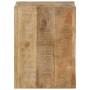 Taburete madera maciza de mango 40x30x40 cm en Mesas auxiliares | Comprar online en Foru.es