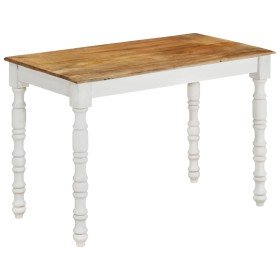 Mesa de comedor madera maciza de mango 110x60x76 cm en Mesas de comedor | Comprar online en Foru.es