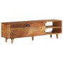 Mueble de TV madera acacia con acabado miel 140x30x40 cm en Muebles TV | Comprar online en Foru.es