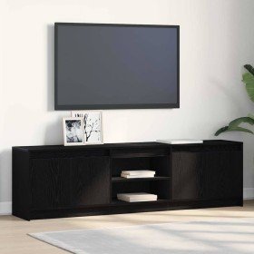 Unidades de TV 2 pcs Negro 180 x 34 x 50 cm en Muebles TV | Comprar online en Foru.es