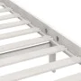 Solid white pine wood bed frame 140x200 cm by vidaXL, Beds and slatted bases - Ref: Foro24-810148, Price: 114,03 €, Discount: %