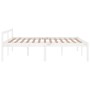 Cama para personas mayores madera maciza pino blanca 160x200 cm de vidaXL, Camas y somieres - Ref: Foro24-810625, Precio: 144...