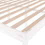 Cama para personas mayores madera maciza pino blanca 160x200 cm de vidaXL, Camas y somieres - Ref: Foro24-810625, Precio: 144...