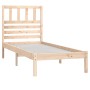 Estructura de cama madera maciza de pino 90x200 cm de vidaXL, Camas y somieres - Ref: Foro24-3101008, Precio: 89,96 €, Descue...