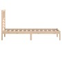 Estructura de cama madera maciza de pino 90x200 cm de vidaXL, Camas y somieres - Ref: Foro24-3101008, Precio: 89,96 €, Descue...