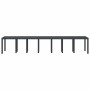 Mesa de comedor de jardín Antracita 400 x 100 x 73 cm en Mesas de jardín | Comprar online en Foru.es