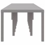 Mesa de comedor de jardín Gris claro 400 x 100 x 73 cm en Mesas de jardín | Comprar online en Foru.es
