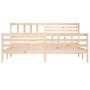 Estructura de cama de madera maciza super king 180x200 cm de vidaXL, Camas y somieres - Ref: Foro24-3101103, Precio: 165,23 €...