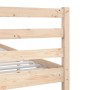 Estructura de cama madera maciza 140x200 cm de vidaXL, Camas y somieres - Ref: Foro24-3101088, Precio: 135,82 €, Descuento: %