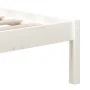 Super-King-Size-Bettgestell aus weißem Massivholz, 180 x 200 cm von vidaXL, Betten und Lattenroste - Ref: Foro24-3101234, Pre...