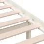 Super-King-Size-Bettgestell aus weißem Massivholz, 180 x 200 cm von vidaXL, Betten und Lattenroste - Ref: Foro24-3101234, Pre...