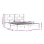 Estructura cama de madera maciza blanca super king 180x200 cm de vidaXL, Camas y somieres - Ref: Foro24-3101234, Precio: 156,...