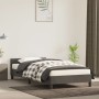 Estructura cama con cabecero terciopelo gris oscuro 100x200 cm de vidaXL, Camas y somieres - Ref: Foro24-347556, Precio: 80,7...