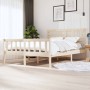 Estructura de cama de madera maciza 160x200 cm de vidaXL, Camas y somieres - Ref: Foro24-3101163, Precio: 146,42 €, Descuento: %